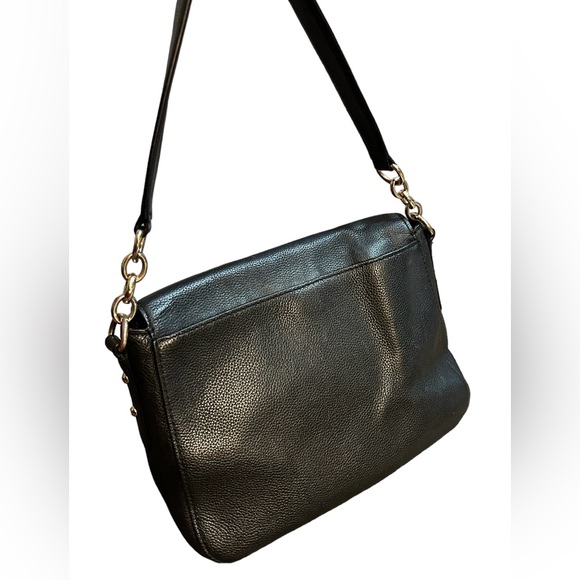 Like New Chester Black Leather Kate Spade ♠️ New York Shoulder Handbag - Picture 2 of 6